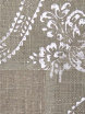 Скатерть серая в раме с белыми цветами без кружева, 150х220 фото 3 — Samogon-sam.ru