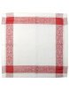 Салфетка красно-белая с мережкой, 45х45 фото 1 — Samogon-sam.ru