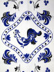 Полотенце "Петух", синее без кружева, 45х75, Артель фото 2 — Samogon-sam.ru